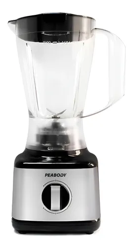 Licuadora Peabody Pe-ln601 600W 1,5 Litros 5 Velocidades Color Negro y Gris