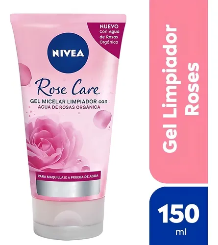 Gel Limpiador Micelar Nivea Rose Care 150 Ml