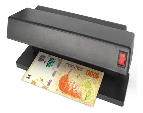 Detector De Billetes Falsos Gadnic Tecnología Uv Dólar Peso 4W