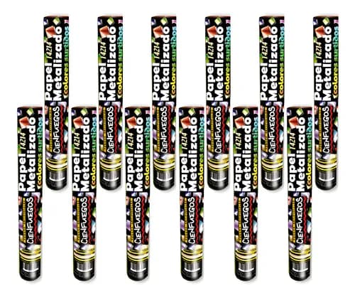 Pack Mortero Colores Surtidos Metalizado X12 Cienfuegos