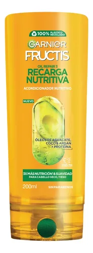 Acondicionador Fructis Oil Repair 3 Recarga Nutritiva 200ml