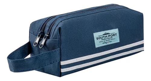 Cartuchera Organizador Escolar Multifuncional South Port Color Azul