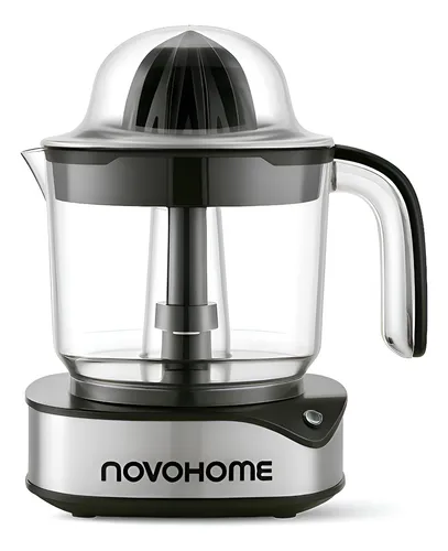 Exprimidor De Jugos Eléctrico Novohome 1.2 Lts Con Pico Vertedor Y Luz Indicadora De Uso
