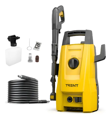 Hidrolavadora Electrica Trent Hlt203 1200w Alta Presion 1600 Psi 110 Bar Con Accesorios