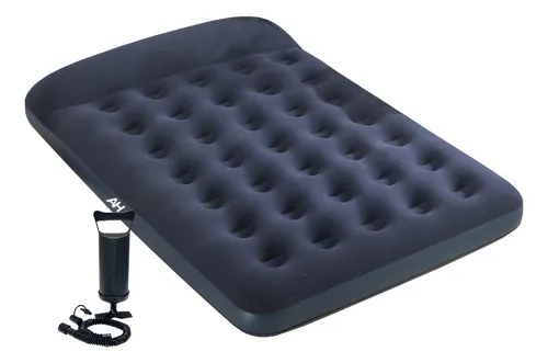 Colchon Inflable 2 Plaza Almohada Alpina 191x137x25 Inflador