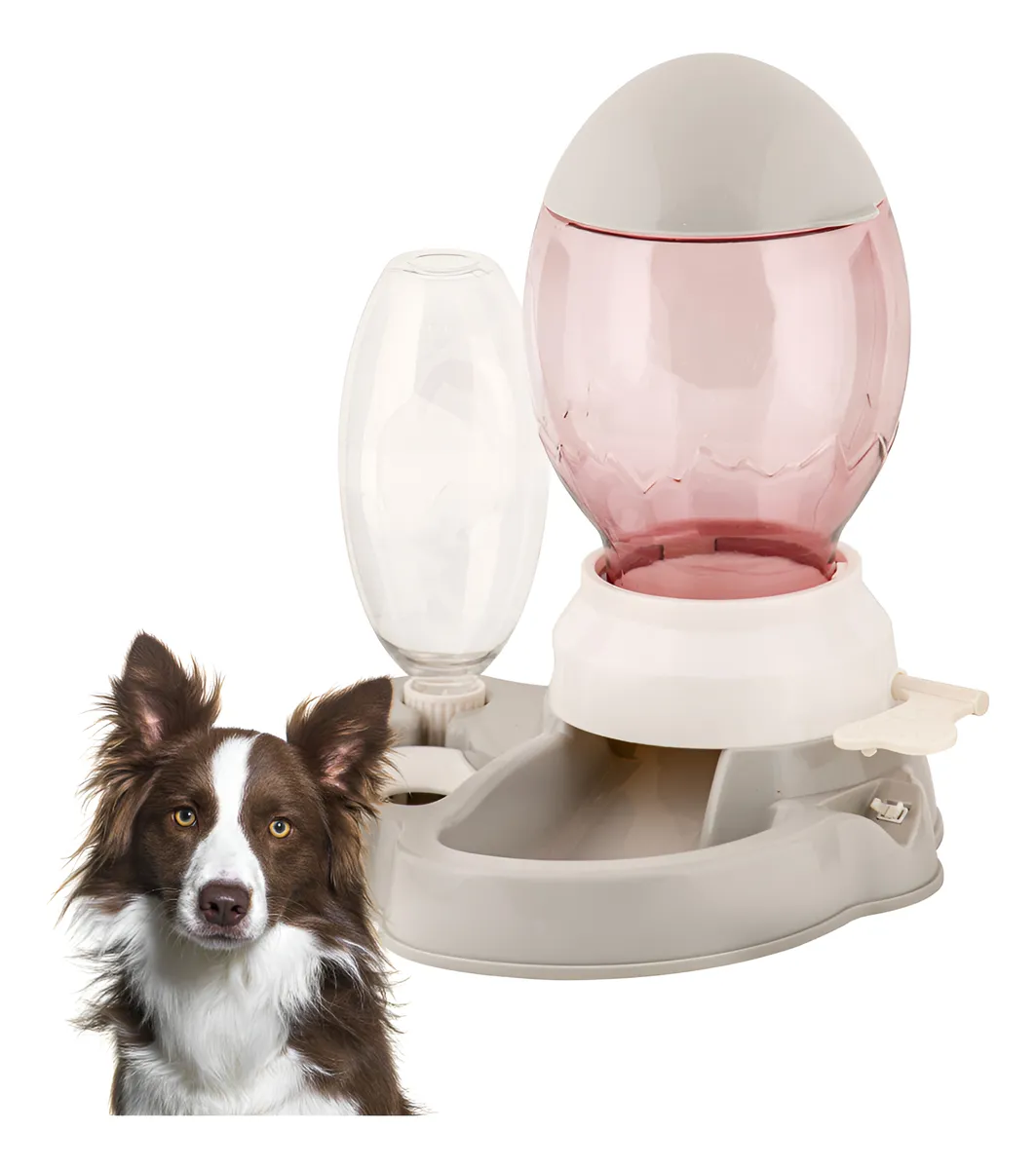 Comedero Y Bebedero Automático Mascotas 2 En 1