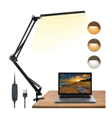 Lámpara de Escritorio LED USB Articulada