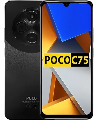 Smartphone Xiaomi Poco C75 (256GB / 8GB RAM) – Color Negro
