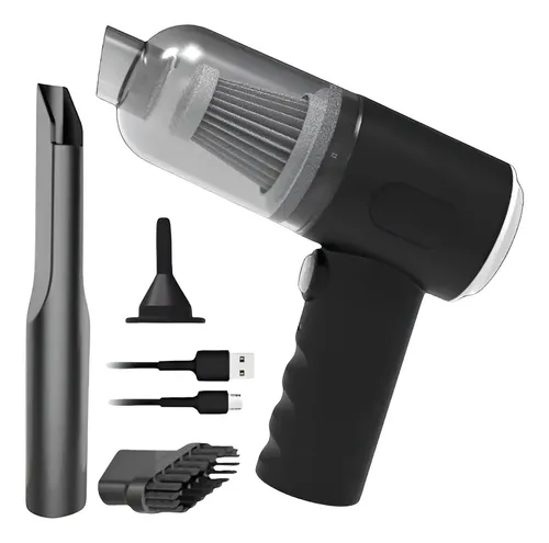 Aspiradora de Mano Portátil Recargable USB – Reacción Inmediata y Orden Táctico