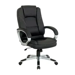 Sillón Ejecutivo de Oficina Negro Premium