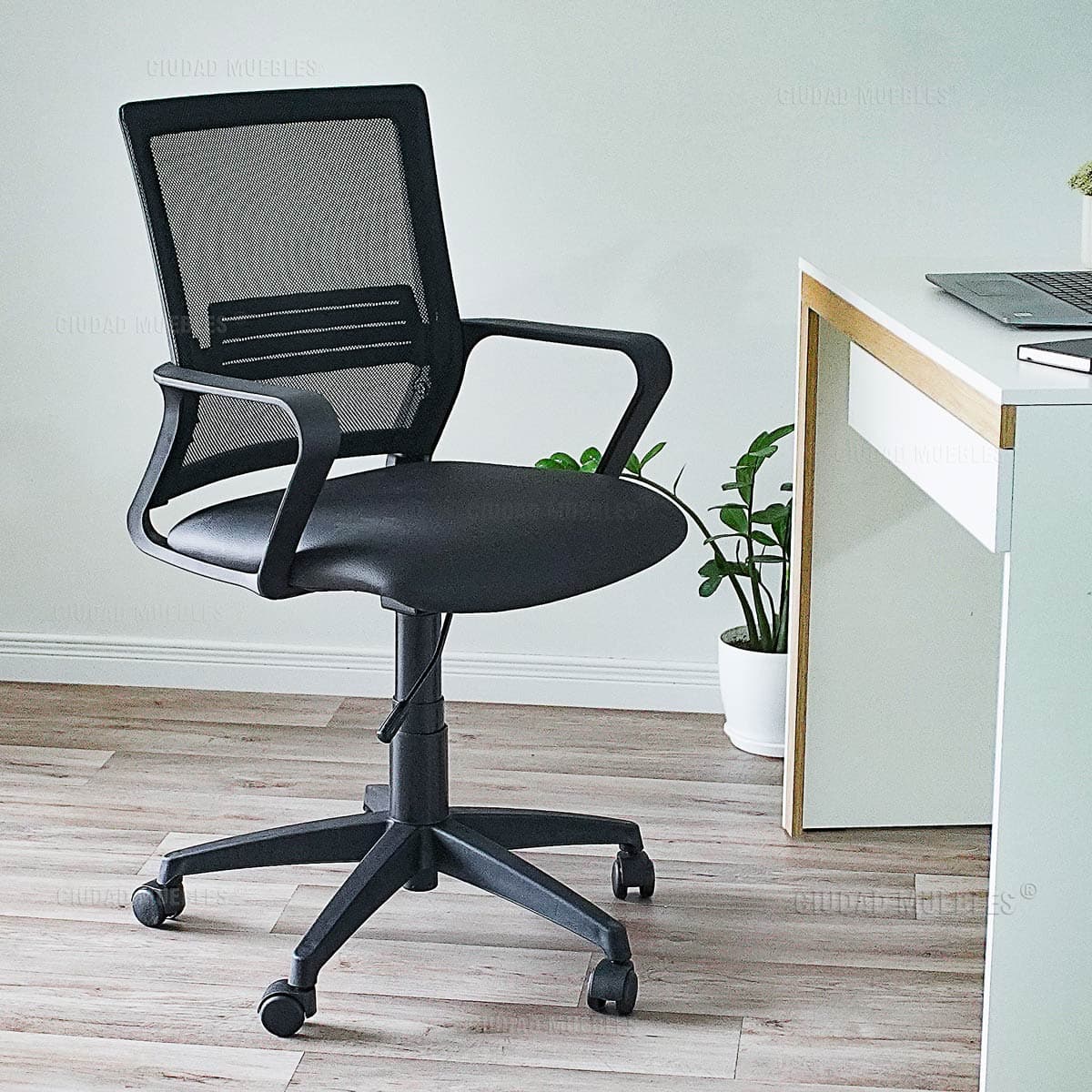 Silla de Oficina Ergonómica con Soporte Lumbar