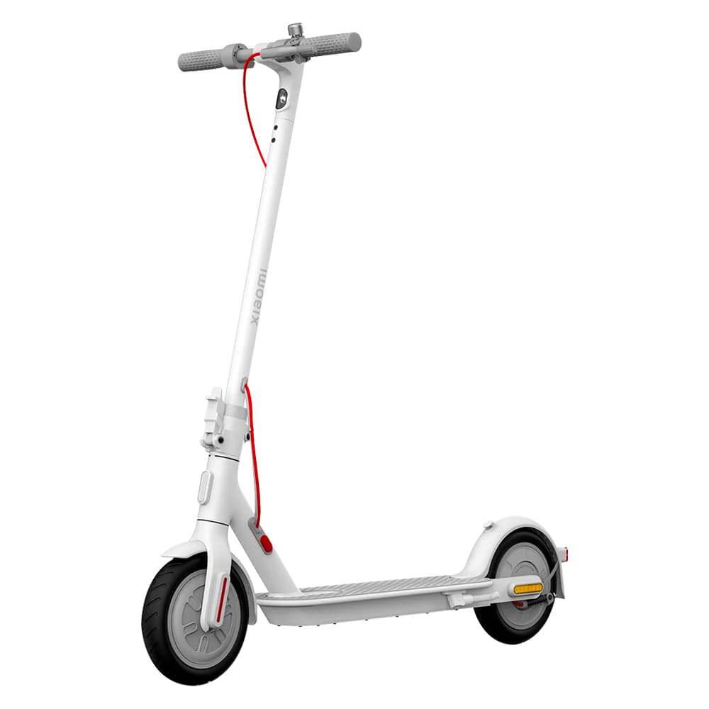 Monopatín Scooter Eléctrico Xiaomi Blanco Plegable
