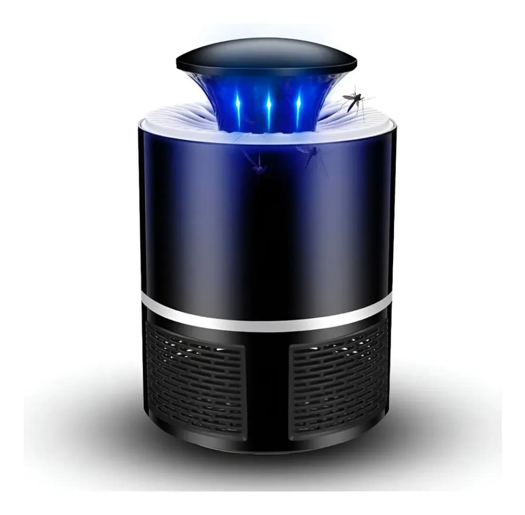 Lámpara Mata Mosquitos UV Electric Shock Negra