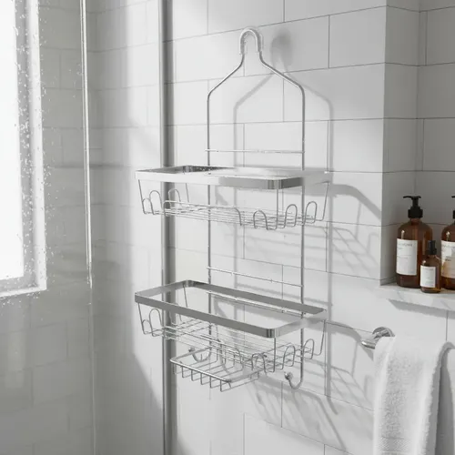 Estante Organizador de Baño Acero Inoxidable Inoxidable