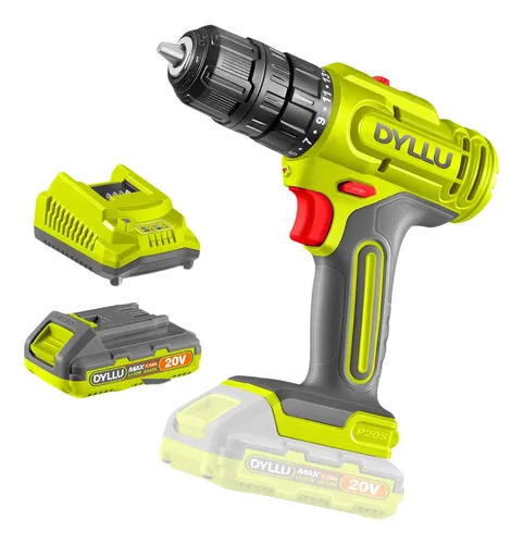 Taladro Atornillador Inalámbrico Dyllu Batería Litio