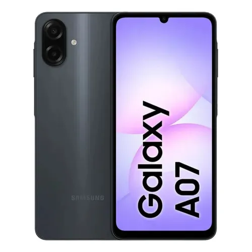 Celular Samsung Galaxy A07 128GB / 4GB Dual SIM Negro