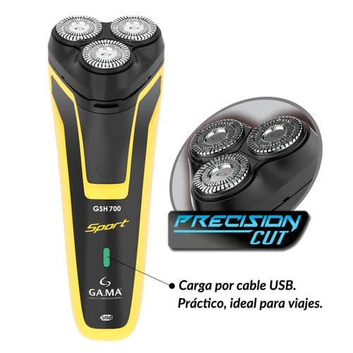 Afeitadora Eléctrica GA.MA GSH700 Sport