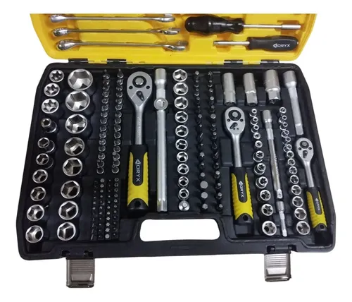 Set de Herramientas y Bocallaves Oryx OR-394 (216 Piezas)